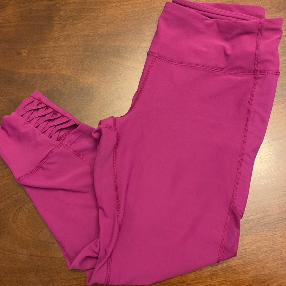 Fushia Workout legging